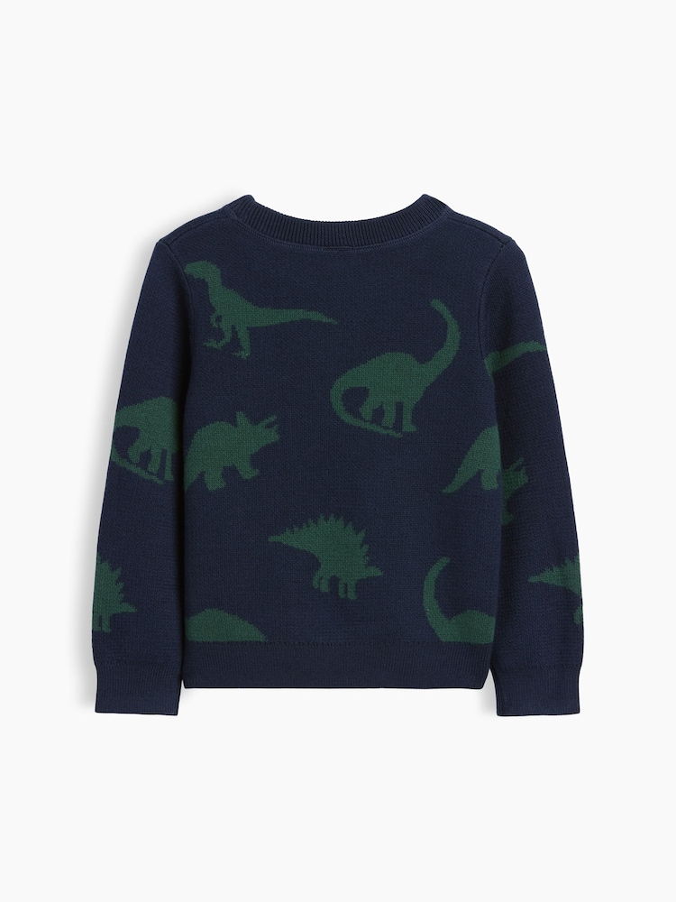 Dinosaure de marine - Pull Gap à col rond (6mois-5ans) - Image 2 sur 2