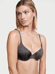 Victoria's Secret Black Smooth Logo Strap Lightly Lined T-Shirt Bra - Image 1 of 4