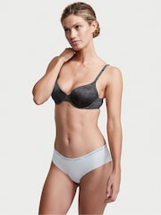 Victoria's Secret Black Smooth Logo Strap Lightly Lined T-Shirt Bra - Image 3 of 4