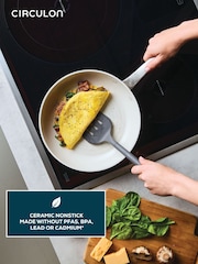 Circulon Set of 6 White Halo LaserDefense™ Non-Stick Cookware - Image 3 of 6