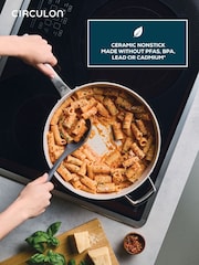 Circulon White Halo LaserDefense™ Non-Stick Saute Pan & Lid 4.7L - Image 1 of 6