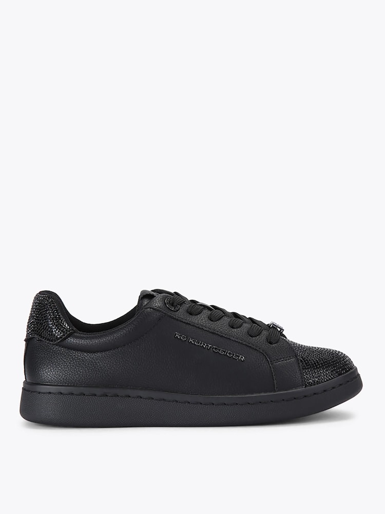 KG Kurt Geiger Black Leona Trainers - Image 1 of 5 KG Kurt Geiger Black Leona Trainers - Image 1 of 5