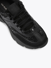 KG Kurt Geiger Black Lush Trainers - Image 3 of 4