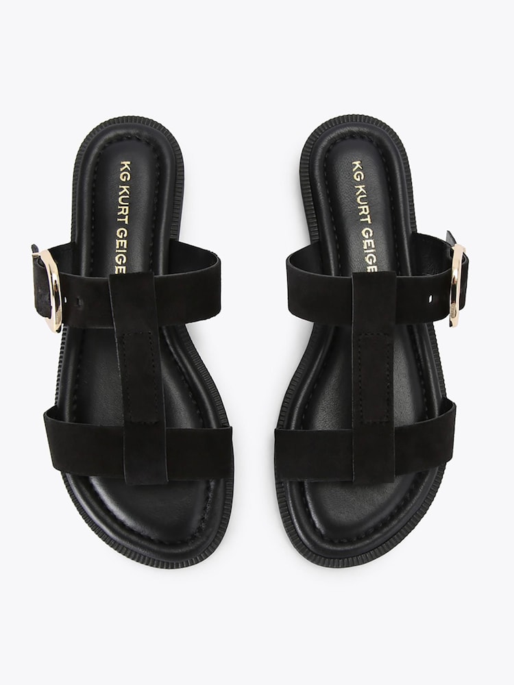 KG Kurt Geiger Black Presto Sandals - Image 2 of 4 KG Kurt Geiger Black Presto Sandals - Image 2 of 4