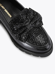 KG Kurt Geiger Black Maple Jewel Bow Shoes - Image 4 of 5