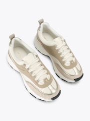 KG Kurt Geiger Cream Lush Trainers - Image 3 of 5