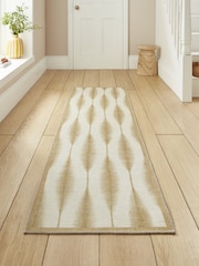 Scion Honey Yellow Kasuri Washable Runner - Image 1 of 4