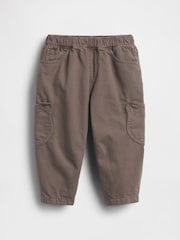 Gap Brown Pull On Brannan Bear Pocket Barrel Jeans (6mths-5yrs) - Image 3 of 5