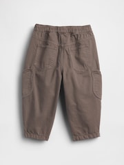 Gap Brown Pull On Brannan Bear Pocket Barrel Jeans (6mths-5yrs) - Image 4 of 5