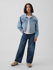 Gap Light Wash Icon Denim Jacket (4-13yrs) - Image 3 of 5