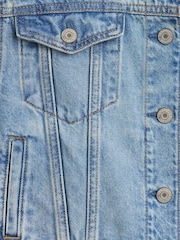 Gap Light Wash Icon Denim Jacket (4-13yrs) - Image 5 of 5