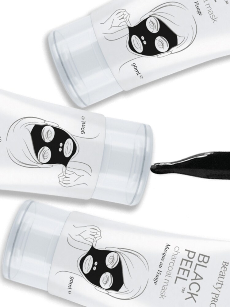 BeautyPro Black Peel-Off Mask With Activated Charcoal 40ml Tube - Image 2 of 5 BeautyPro Black Peel-Off Mask With Activated Charcoal 40ml Tube - Image 2 of 5