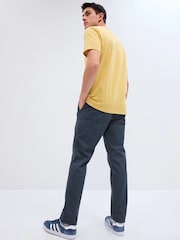 Gap Blue Slim Fit Stretch Essential Chino Trousers - Image 2 of 5