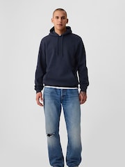 Gap Navy Blue Vintage Soft Hoodie - Image 6 of 8
