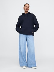 Gap Navy Blue Vintage Soft Hoodie - Image 7 of 8