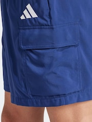 Calções cargo Chelsea adidas Essentials com pequeno logotipo - Imagem 4 de 6