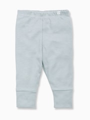 MORI Blue Supersoft Leggings with Cuff - Image 1 of 1