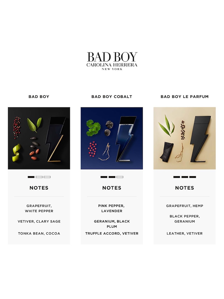 Carolina Herrera Bad Boy Eau de Toilette 100ml - Image 4 of 4