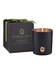 Noble Isle Clear Lightning Oak Single Wick Scented Candle - Forest Of Dean - Endurance & Courage - Image 1 of 1
