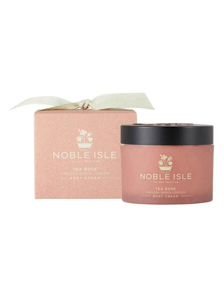 Noble Isle Tea Rose Luxury Body Cream - Chelsea Green - London Pure & Charming - Image 1 of 1