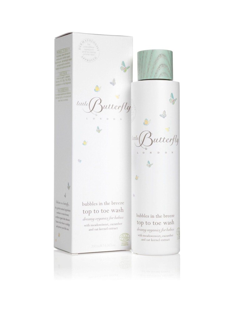 Little Butterfly London Bubbles in the Breeze Top To Toe Wash 200ml - Image 1 of 2