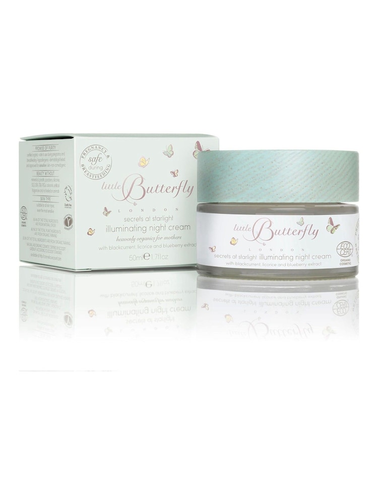 Little Butterfly London Secrets at Starlight  Illuminating Night Cream 50ml - Image 1 of 5