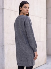 Roman Faux Pearl Knit Dress - Imagen 4 de 4