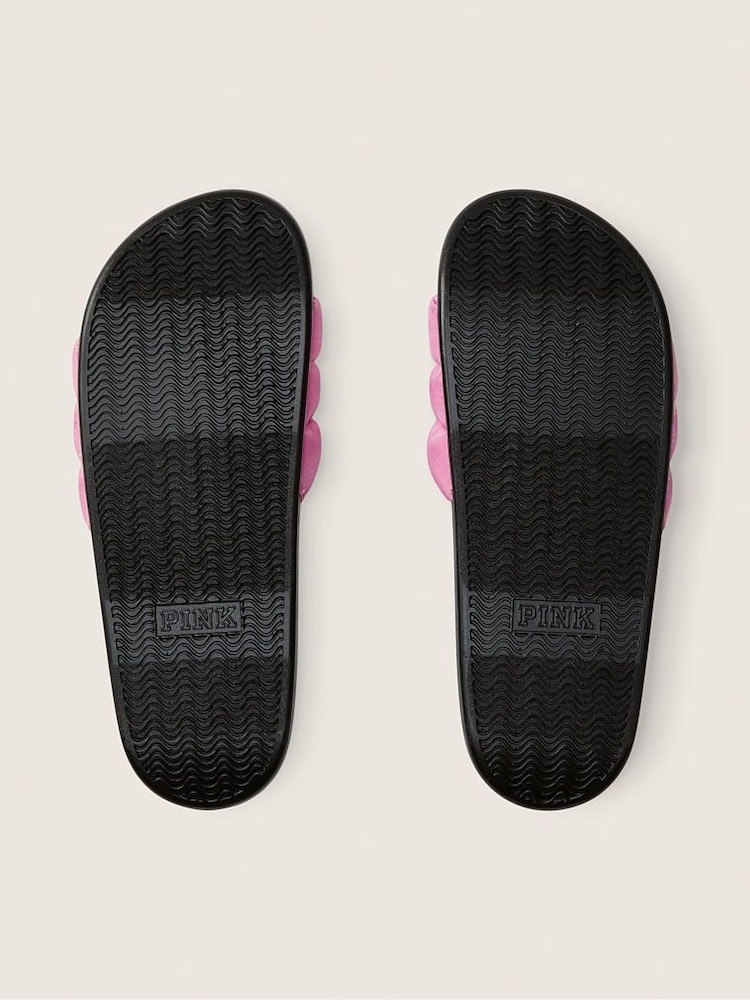 Victoria's Secret PINK Puffer Slide - Image 3 of 3 Victoria's Secret PINK Puffer Slide - Image 3 of 3