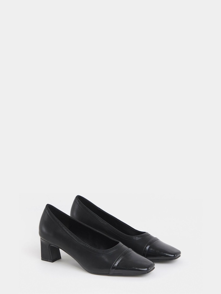 JD Williams Flared Block Heel Shoes - Bild 2 von 4