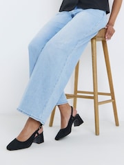 JD Williams Block Heel Slingback Batai - 1 paveikslėlis iš 4