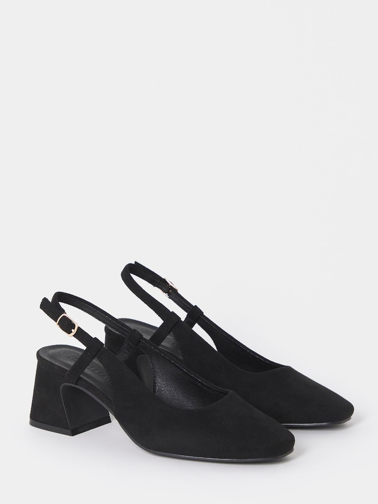JD Williams Block Heel Slingback Batai - 2 paveikslėlis iš 4 JD Williams Block Heel Slingback Batai - 2 paveikslėlis iš 4