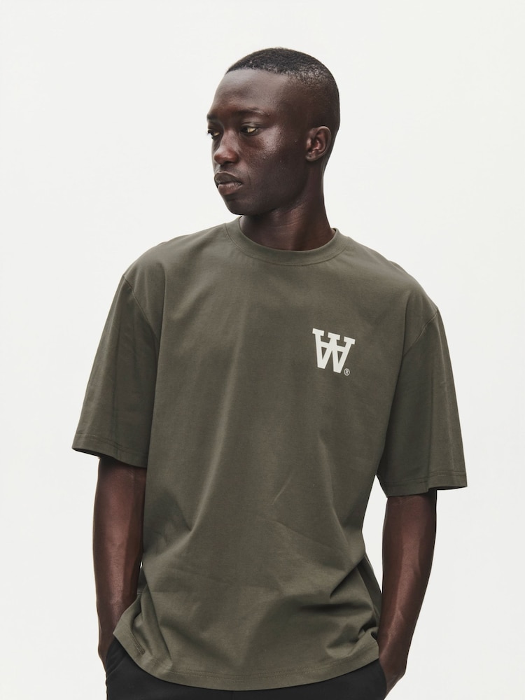Double A by Wood Wood WWLiam T-Shirt - Imagen 1 de 5