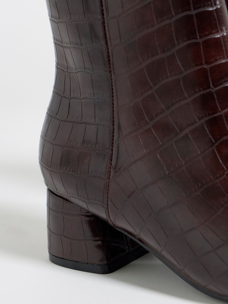 JD Williams Block Heel Ankle Boots - Imagen 4 de 4