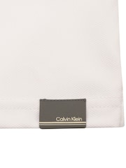 Calvin Klein Golf White Metro Liquid Touch Polo Shirt - Image 9 of 9