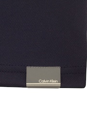 Calvin Klein Golf Blue Metro Liquid Touch Polo Shirt - Image 9 of 9