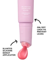 Quick Flick Strawberry Sugar Lip Tri-Peptide Butter Glaze - Image 4 of 7