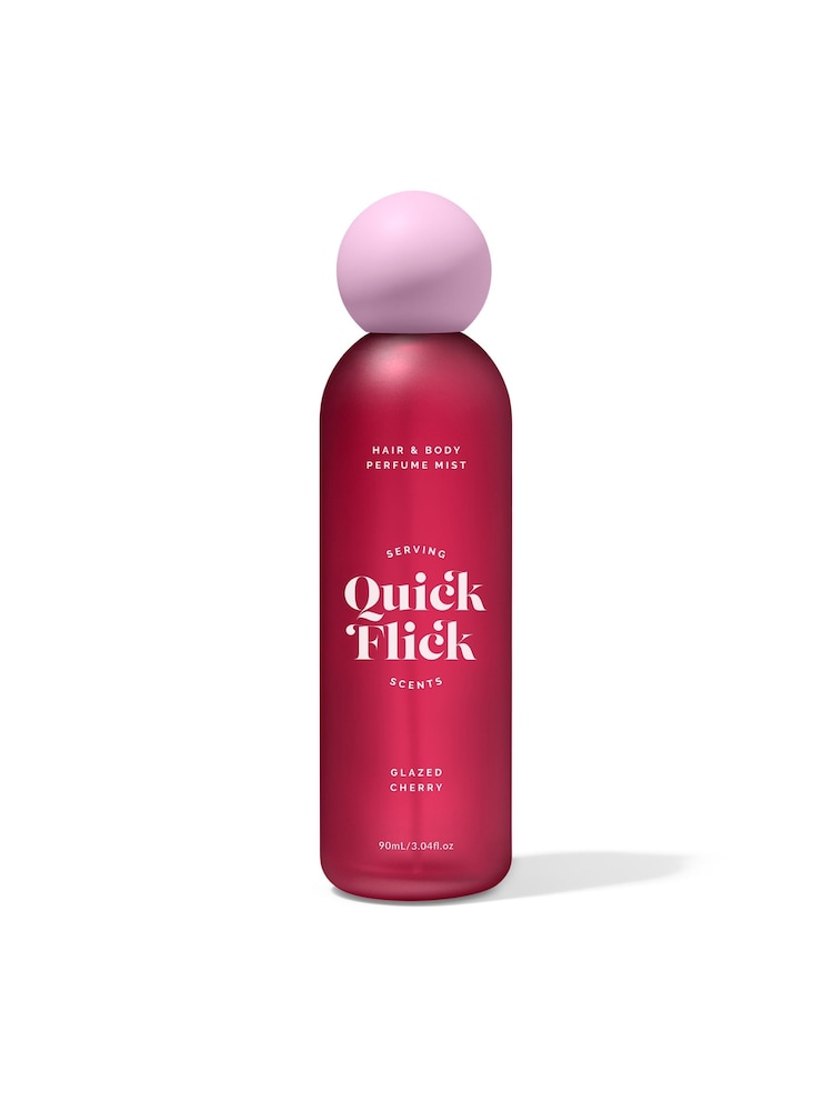 Quick Flick Glazed Cherry Serving Scents Hair and Body Mist - Image 1 of 3 Quick Flick Glazed Cherry Serving Scents Hair and Body Mist - Image 1 of 3