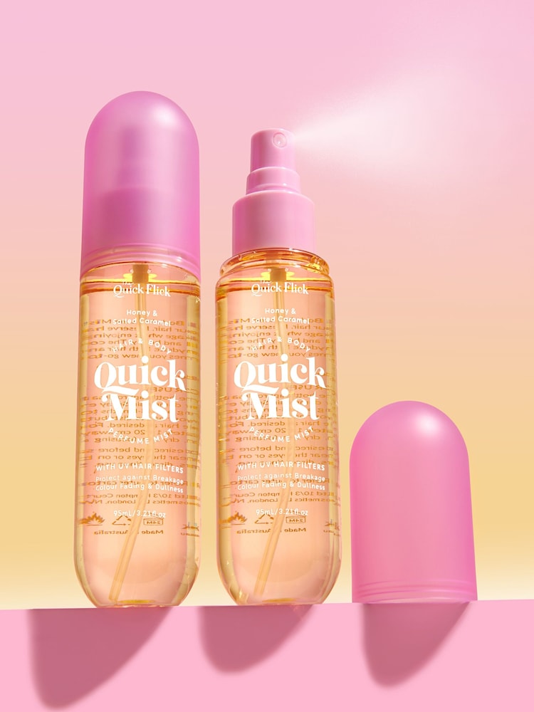 Quick Flick Mist 3 in 1 Hair & Body Perfume Mist with UV Hair Filters - Image 2 of 7 Quick Flick Mist 3 in 1 Hair & Body Perfume Mist with UV Hair Filters - Image 2 of 7