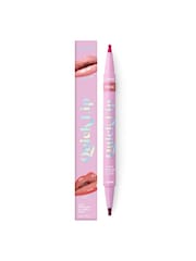 Quick Flick Pink Lip 2 in 1 Double Sided Precision Lip Liner & Stain - Image 1 of 8