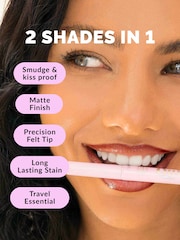 Quick Flick Pink Lip 2 in 1 Double Sided Precision Lip Liner & Stain - Image 5 of 8