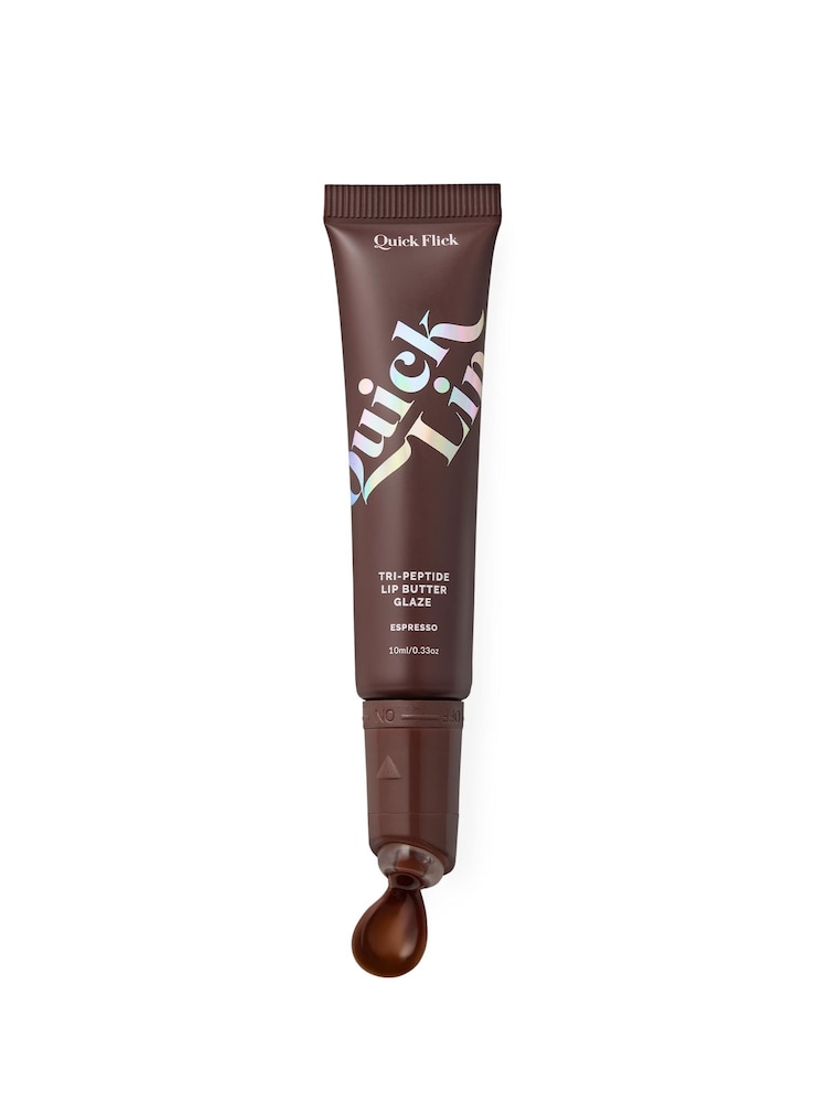 Quick Flick Espresso Lip Tri-Peptide Butter Glaze - Image 1 of 5 Quick Flick Espresso Lip Tri-Peptide Butter Glaze - Image 1 of 5