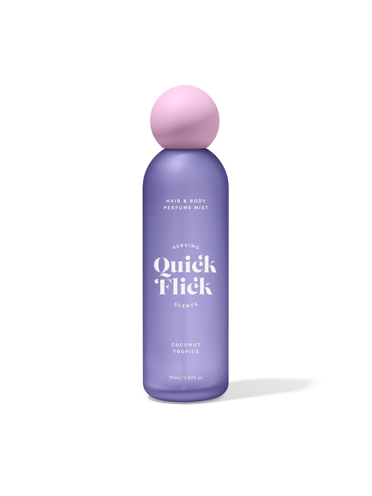 Quick Flick Coconut Tropics Serving Scents Hair and Body Mist - Image 1 of 2 Quick Flick Coconut Tropics Serving Scents Hair and Body Mist - Image 1 of 2