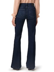 Paige Blue Genevieve 32" High Rise Bespoke Wash Flared Jeans - Image 2 of 5