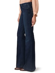 Paige Blue Genevieve 32" High Rise Bespoke Wash Flared Jeans - Image 4 of 5