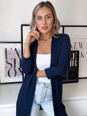 Lipsy Navy Longline Cardigan - Image 1 of 3