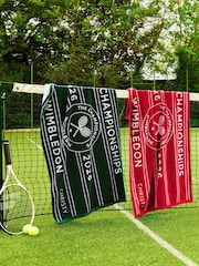 Christy Green/Purple Wimbledon Official Championship 2026 Towel - Image 1 of 6