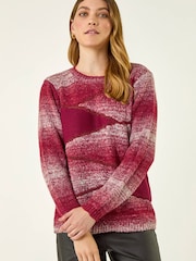 Roman Blok boja Knit Džemper - Slika 2 od 4