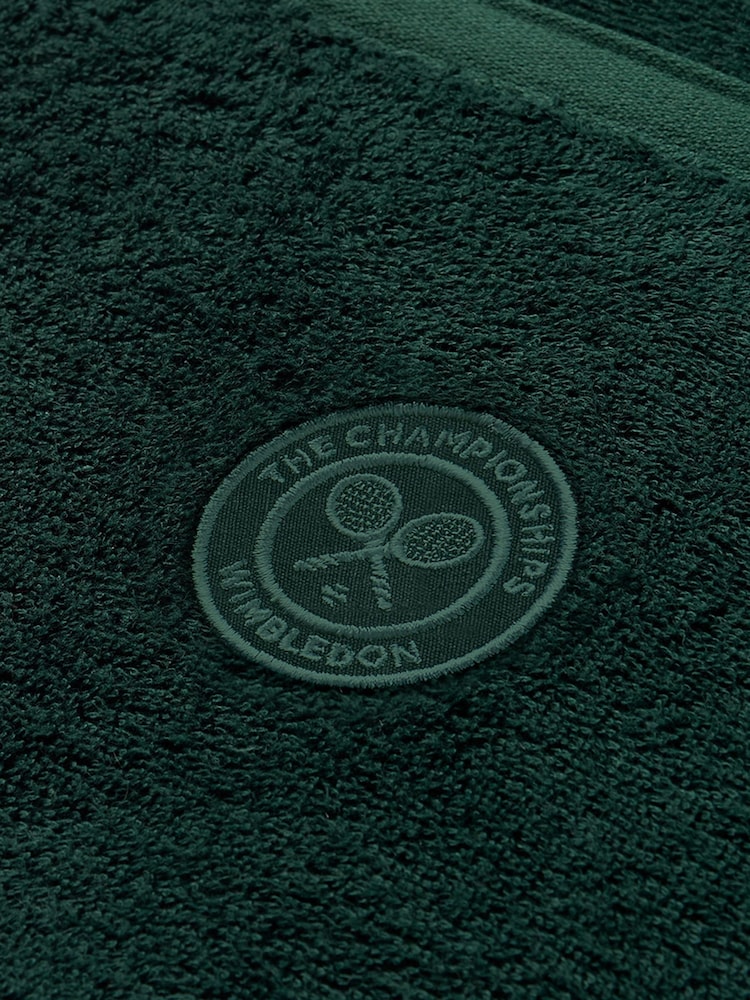 Christy Green Wimbledon Cotton Blend Zipped Gym Towel - Image 2 of 3