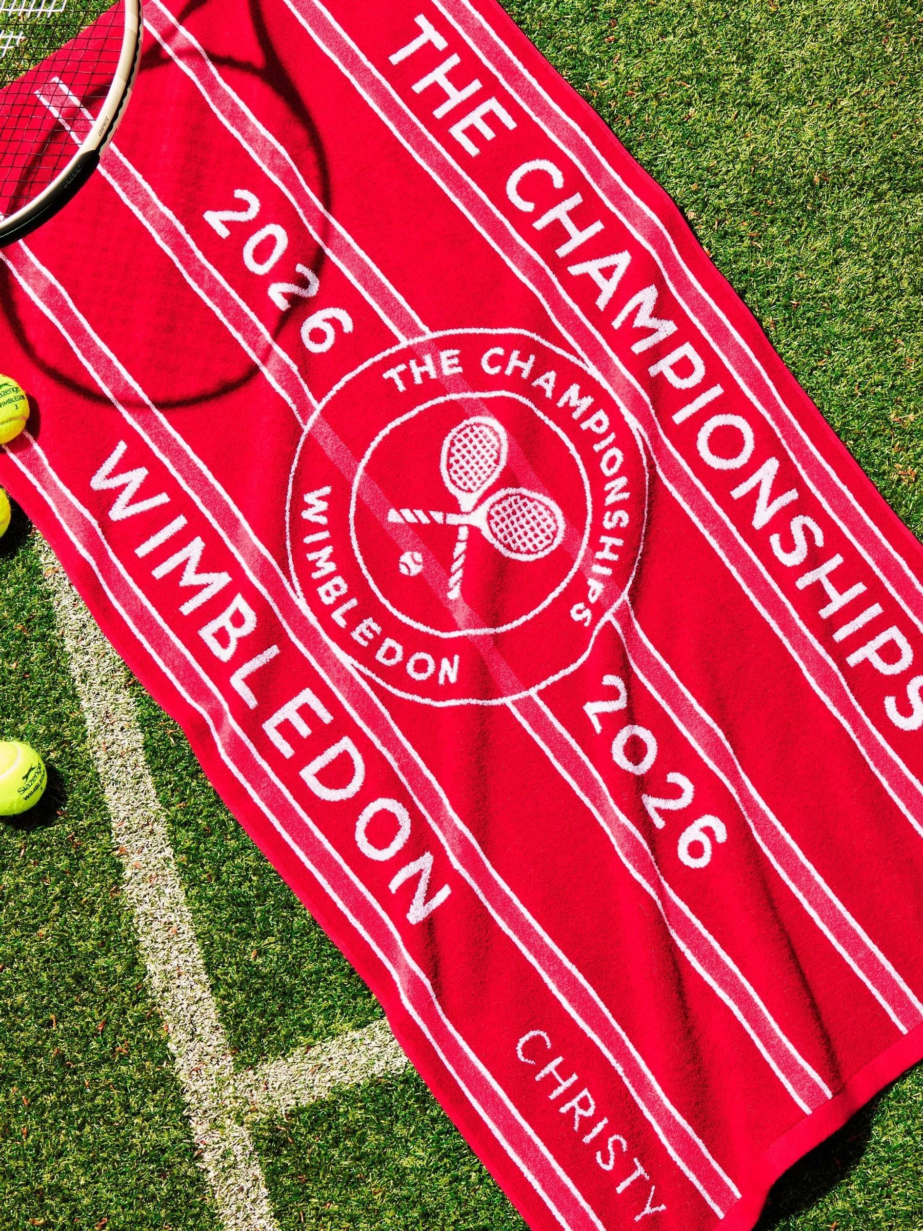 Buy Christy Strawberry Wimbledon Official Championship 2026 Towel