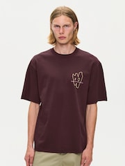 Double A by Wood Wood WWLiam Routing T-Shirt - Imagen 1 de 5